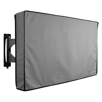 22" To 85" Outdoor TV Cover Protect TV Screen Weatherproof Dust-proof Cover High Duty Oxford 600D Black Grey Waterproof TV Box