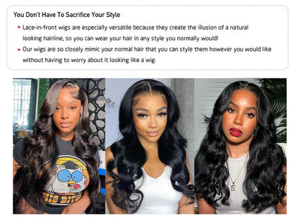 200% Body Wave Wig Burgundy 99J Lace Front Wig 13x4 13x6 HD Lace Frontal Wig Human Hair Pre Plucked 99j Red Colored Wig