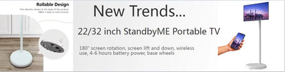 MWE High Quality 22/24/32/43 Inch Android Smart TV Mobile Entertainment Screen Indoor EU/US Local Stock OEM Supplier Education