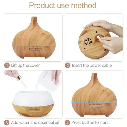 Tuya WiFi Smart Humidifier Essential Oil Diffuser Aromatherapy Ultrasonic Air Humidifiers Aroma Diffuser Work With Google Home