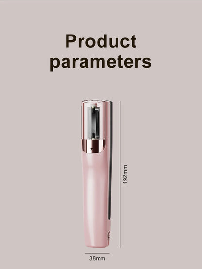 Electric hair clipper, dual-use for care and styling, portable dual function design, easy to handle split hair ends. Ideal beaut