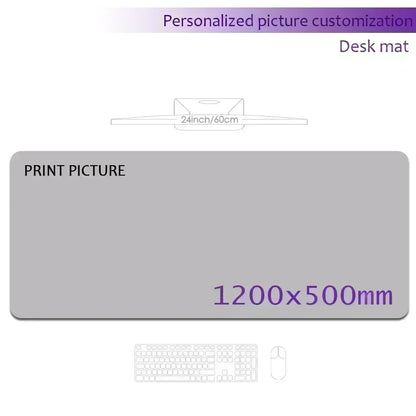 Custom Playmat 1200x600 Mouse Pad Playmat ,Custom Image Tabletop Gaming Deskmat, Custom Game Mat Printing HD,Personalized Gifts