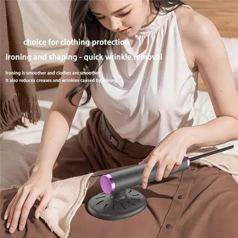【NEWLY】Travel Portable Handheld Steamer Iron USB Mini For Clothes Fast Heating Garment Fabric Press Machine With Handle