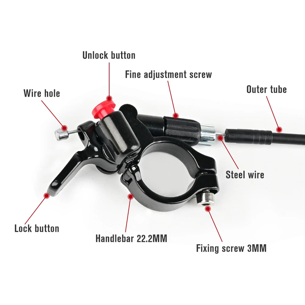 Remote lock wire controller Lever With MTB Mountain Bike Bicycle Parts SR ST Cable for XCR XCM EPIXON EPICON Suspension Forks