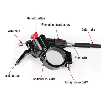 Remote lock wire controller Lever With MTB Mountain Bike Bicycle Parts SR ST Cable for XCR XCM EPIXON EPICON Suspension Forks