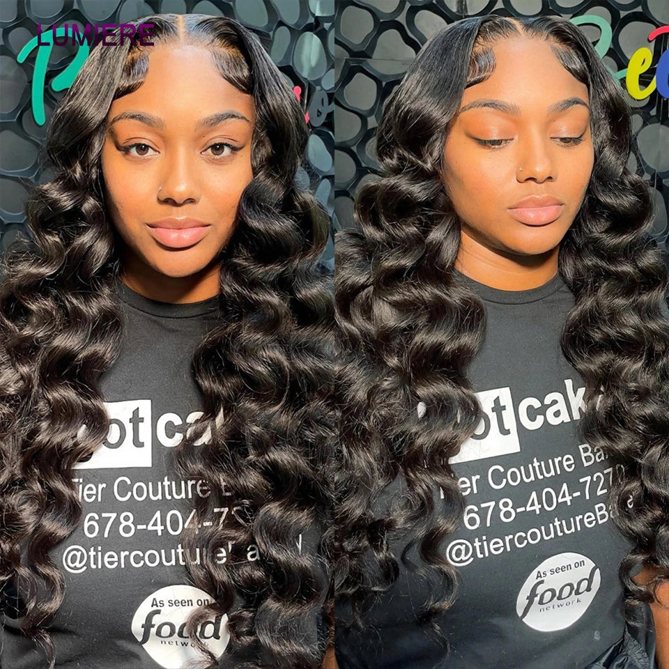 Loose Deep Wave Bundles 100% Virgin Raw Brazilian Human Hair Weave 1/3/4   Bundle Deals Hair Extension Double Weft Wholeasle 30"