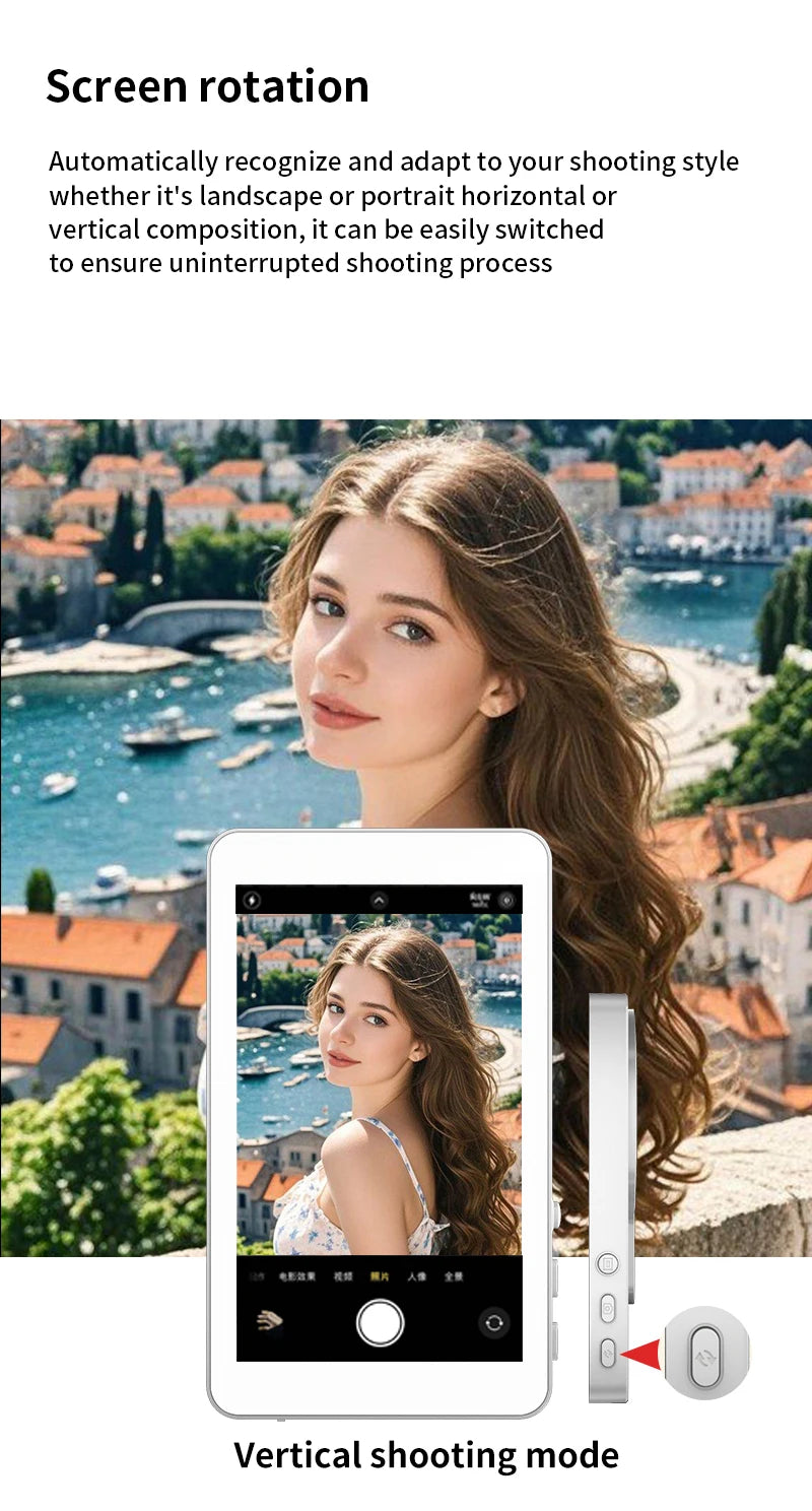 Mobile phone magnetic projection device, rear - high - definition self - shooting, wireless projection is extremely convenient