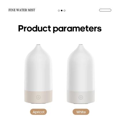 KINSCOTER New Aroma Diffuser 120ml Portable Silent Air Humidifier Colorful Night Light Essential Oil Diffuser for Room Home