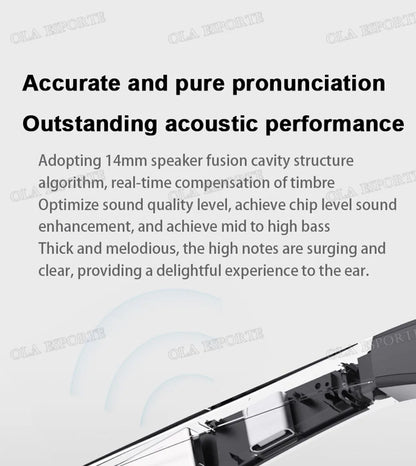 New Camera Control Smart Glasses 2025 Music Sunglasses Headphones Wireless Bluetooth Call Headset HIFI Audio glasses For Android