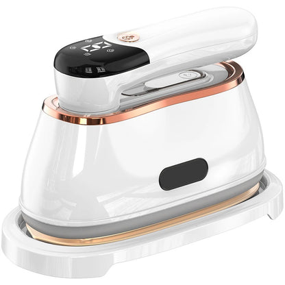 110V/220V Handheld Steam Iron Foldable Garment Steamer 1200W Power Portable 4 Speed Steamer Touch Screen Rotary Electric Iron