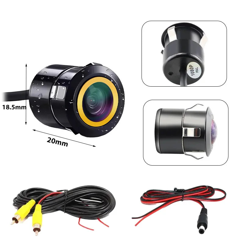 AHD 1080P Car Front Rear View Reversing Camera 170° Fisheye Lens Full HD Night Vision CVBS Vehicle Backup Camera