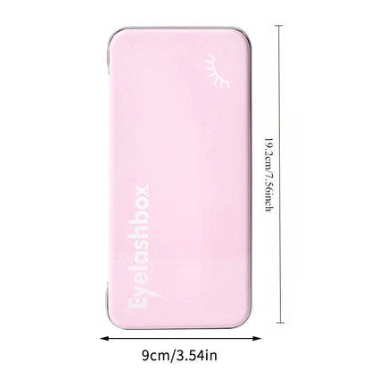 Women Magnetic Storage Box for Eyelash, False Eyelash Extension Storage Tool, Magnetic Eyelash Strips, Magnetic Headband