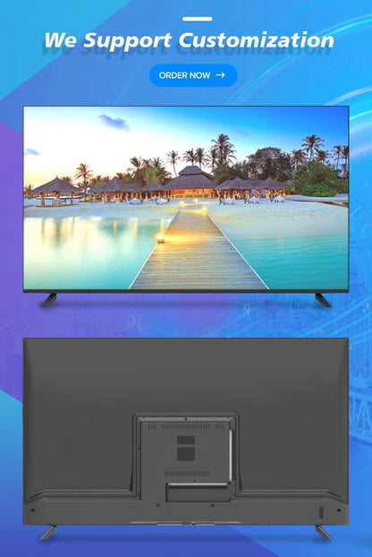 22-24 Inch Intelligent Network TV With TV Function LED Television Home Appliances IPS 1920*1080 Resolution PAL\NTSC\SECAM