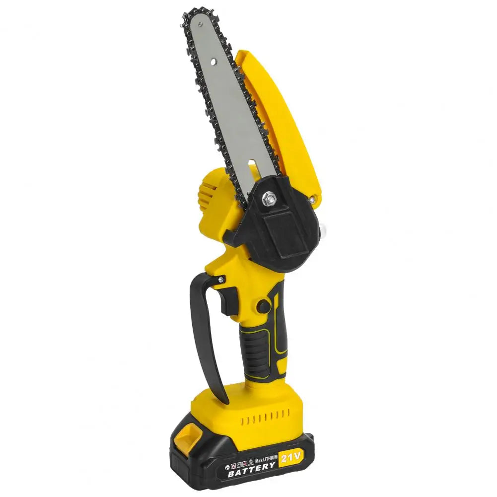 Cordless 2-in-1 Pole Saw And Mini Chainsaw 6-Inch Brushless Electric Chain Saw with 5.9 Feet Max Reach for Trimming And Cutting