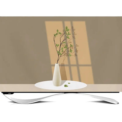 TV Cover Aesthetic three-dimensional sense Household Hanging LCD TV Dust 24-75 Inch Living Room Decoration for Televisions