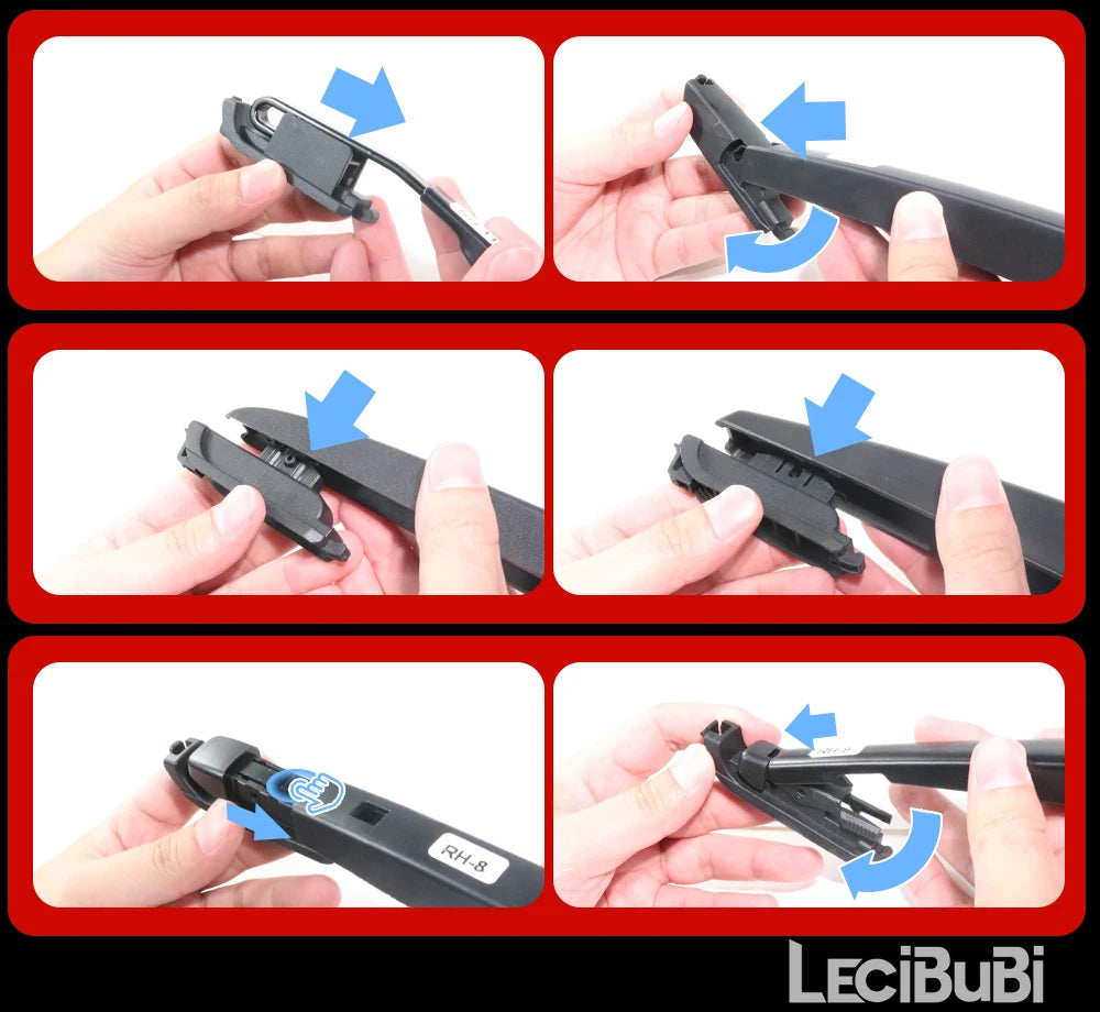 Rear Windshield Wiper Blade Windscreen Wipers Accessories For Smart ForTwo 451 Coupe 2007-2014 2008 2009 2010 2011 2012 2013