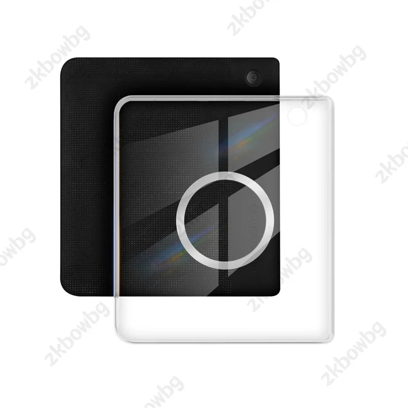 Magnetic Detachable for KOBO Libra Colour/Libra 2 N428 N418 7'' Ebook Case 360° Rotatable 2-in-1 Acrylic PU Leather Stand Cover