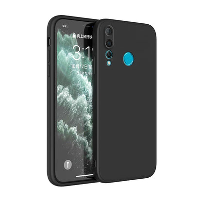 Square Liquid Silicone Phone Case for Huawei Y6P Y7P 2020 P40 lite E Y6 Y6S Y7 Y9 Prime 2019 P smart Z P30 Lite Back Cover Case