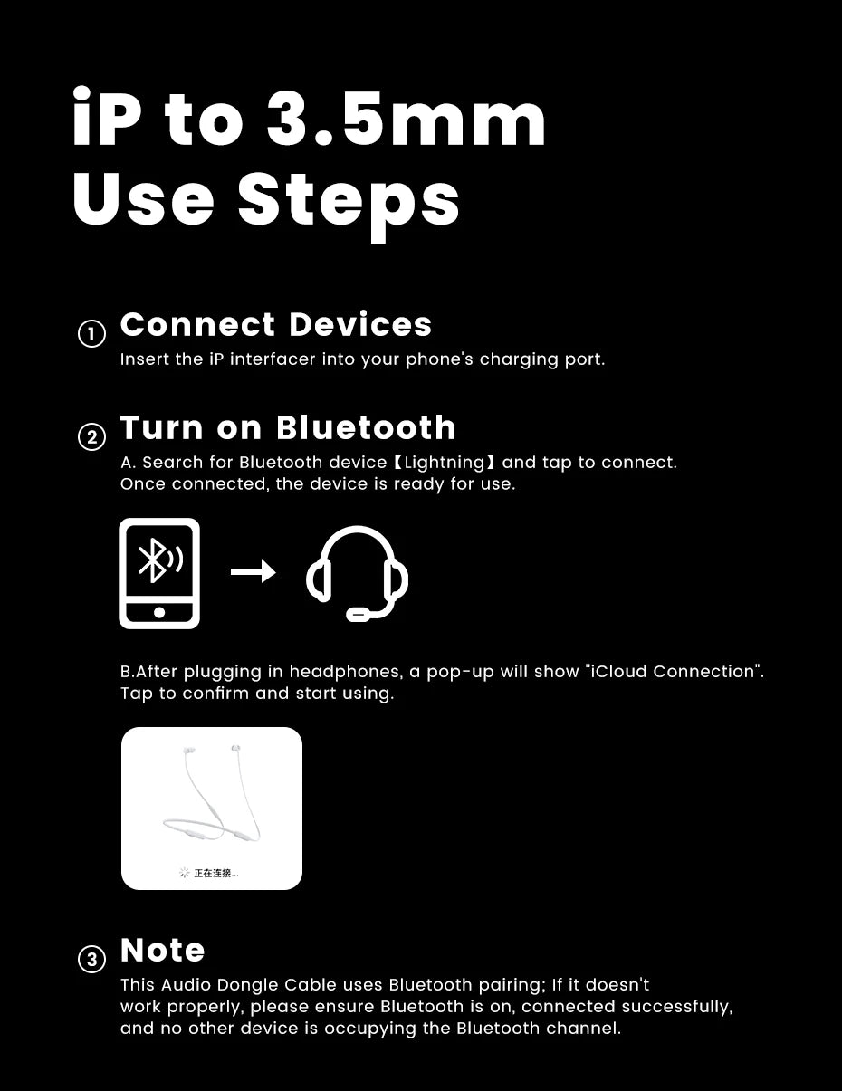 Toocki iP/USB Type C to 3.5mm Jack HiFi Audio Dongle Cable Adapter Male to Female Headphone AUX Converter for Xiaomi POCO iPhone