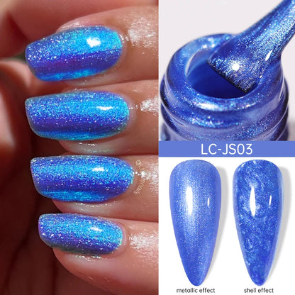 LILYCUTE Ancora Red Autumn Winter Gel Nail Polish Semi Permanent Soak Off UV LED Gel Varnish Manicure Nail Supplies