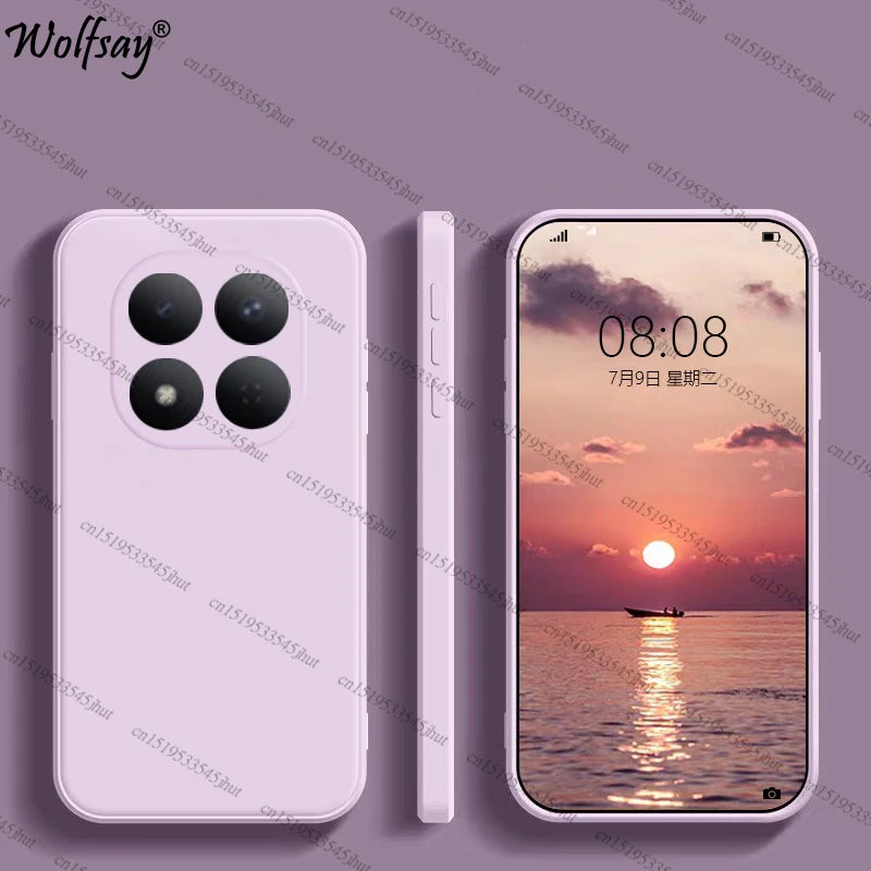 Case For Redmi Note 15 Pro Case Original Liquid Silicone Back Case Redmi Note 15 Pro 5G Cover For Redmi Note 15 Pro Plus Funda