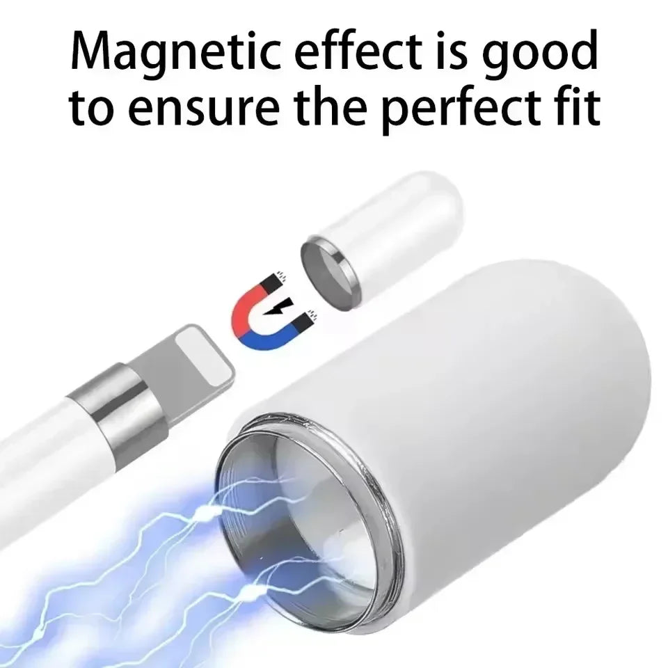 5/1PCS Magnetic Pencil Caps for Apple Pencil 1 Stylus Protector Cover Replacement Magnet Tablet Pen Cap for Apple Pencil Pen Cap