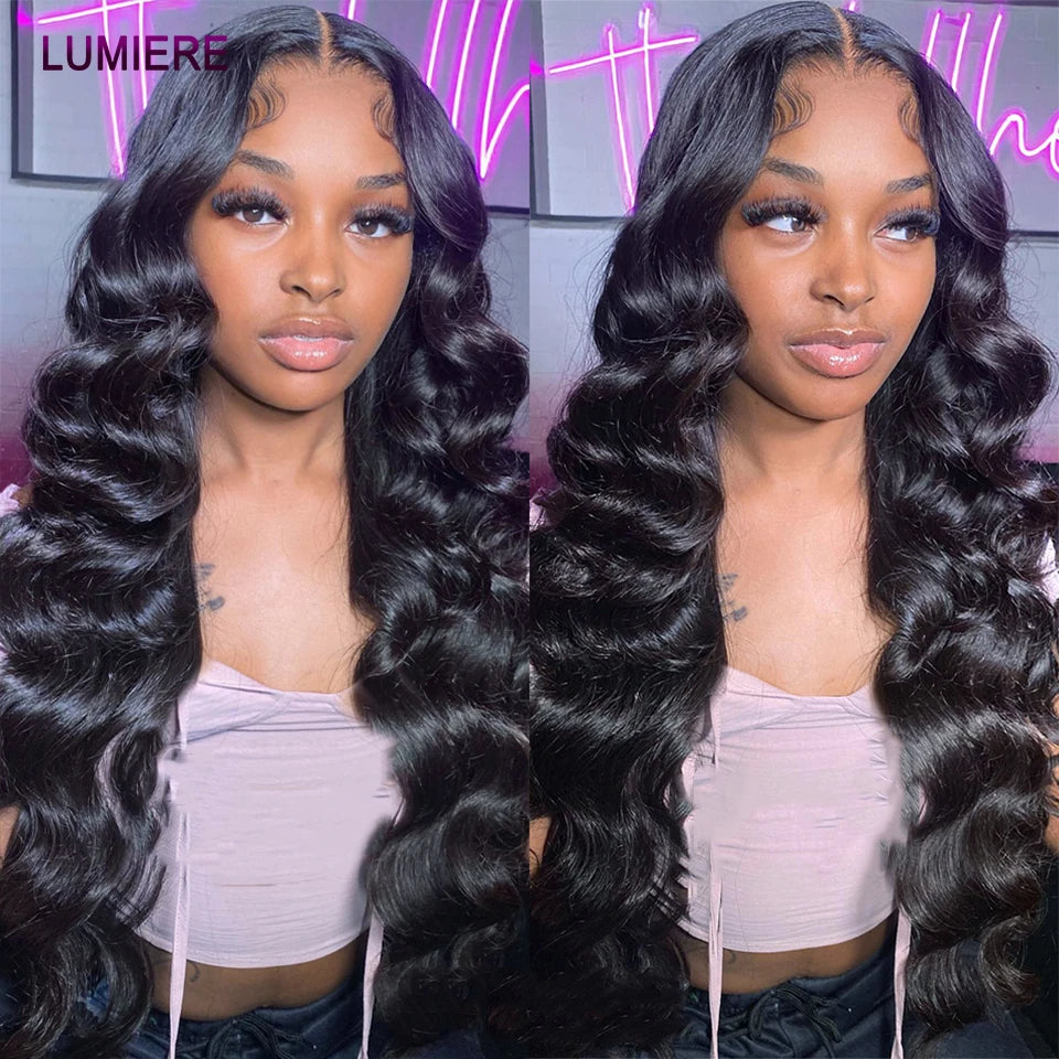 Loose Deep Wave Bundles 100% Virgin Raw Brazilian Human Hair Weave 1/3/4   Bundle Deals Hair Extension Double Weft Wholeasle 30"