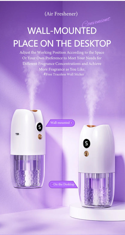 Multifunctional rechargeable portable essential oil diffuser Multiple aroma aromatherapy essential oils can be used in home cars