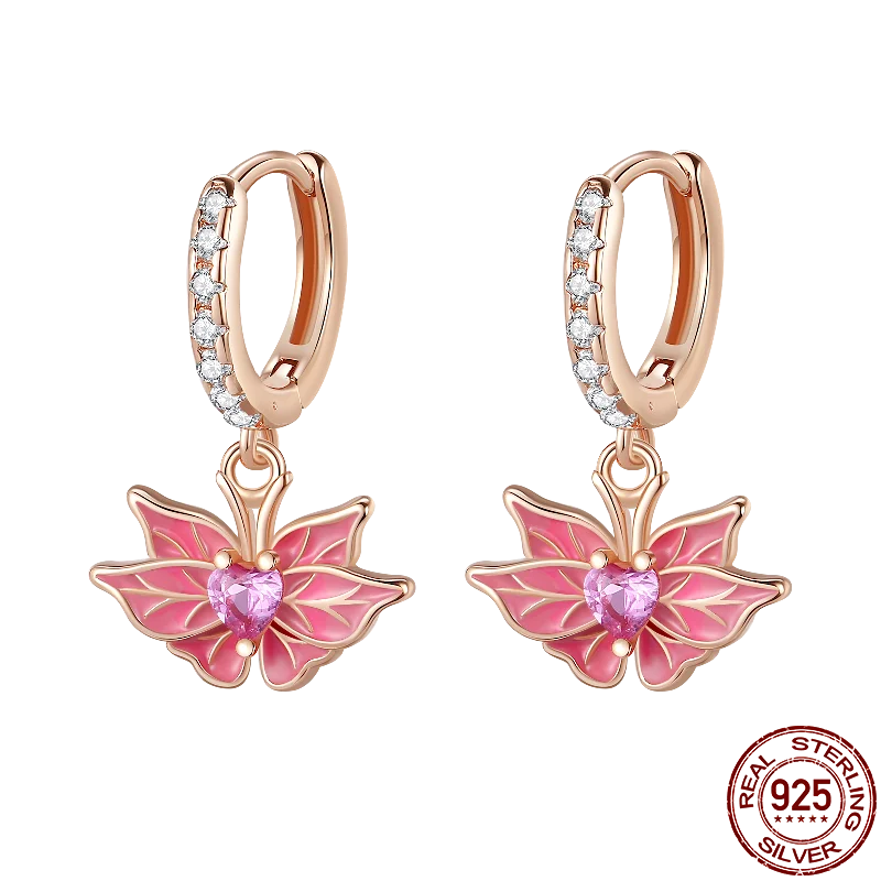 Hot Sale 925 Sterling Silver Spring Zircon Sunflower Stud Earrings For Women 2023 Trending Fashion Jewelry mother's day gift