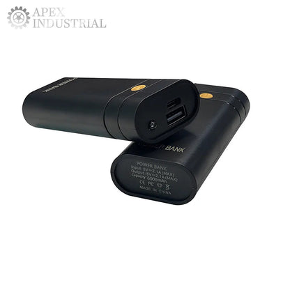 Portable 18650 Battery Charger Case 2 x 18650 DIY Power Bank Box Kit USB Output Ports 3.7V Plastic Mobile Power Supply Housing