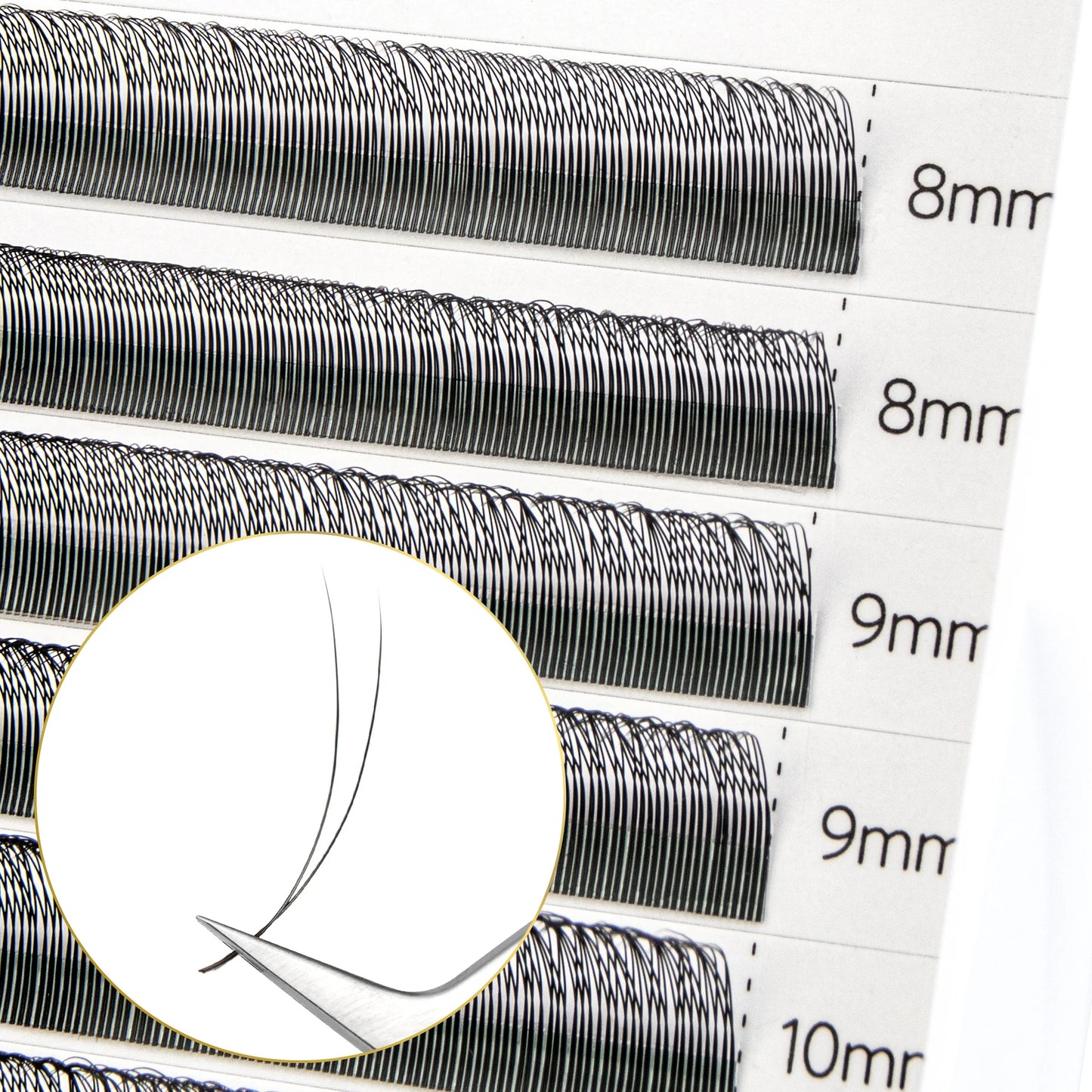 Befer Natural False Eyelashes 0.07/0.10 Thickness Super Soft Eyelash 8-15mm Lashes Extension Supplier High Quality Wholesale