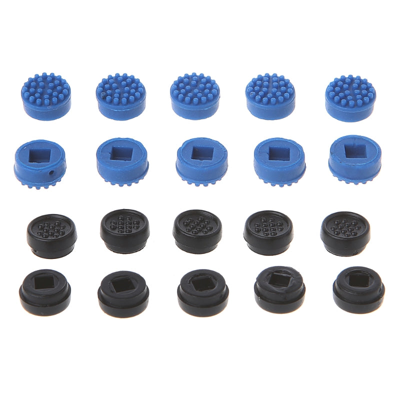 10 Pack Replacement Trackpoint Cap Mouse Point Stick Nipple for Dell for DELL Laptop Keyboard Black Blue