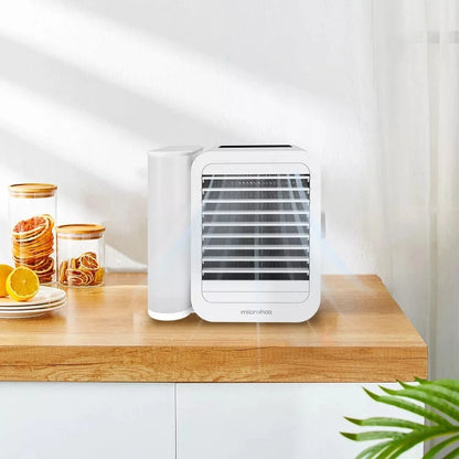 Portable Microhoo Mini Air Conditioner 1000ML Fan Cooler Aromatherapy Essential Oil Diffuser Fast Cooling Humidifier Household