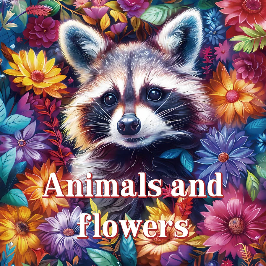Mushroom World Coloring Books Gift For Birthday Party 20 Page Relieve Stress Kill Time Graffiti Painting Drawing Art Book