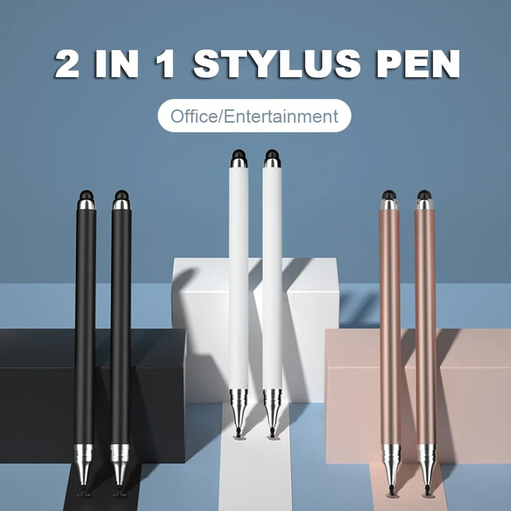 3/1Pcs Smart Tablet Phone Universal 2 In 1 Capacitive Stylus Pen Drawing Pens for iPhone/Android All Capacitive Touch Screens
