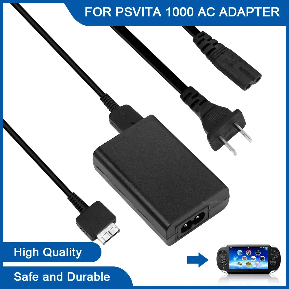 EU/US Plug Home Wall Charger AC Adapter Power Supply Cord for Sony PSP/PSV Host ACCU PSP1000/2000/3000 Supply Source and Game