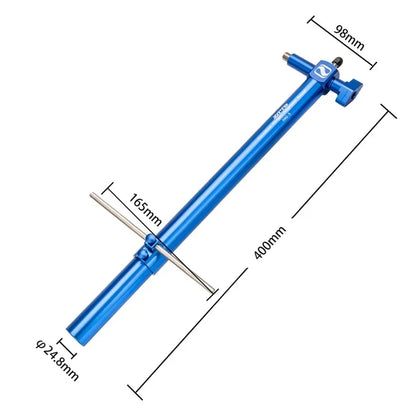 TOOPRE Bicycle Rear Derailleur Hanger Alignment Gauge Aluminium Alloy Straighten Tool for Mountain Road Bike 20-29'' Wheel