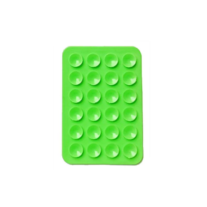 Double Side Silicone Suction Pad For Mobile Phone Fixture Suction Cup Backed Adhesive Silicone Rubber Sucker Pad For Fixed Pad