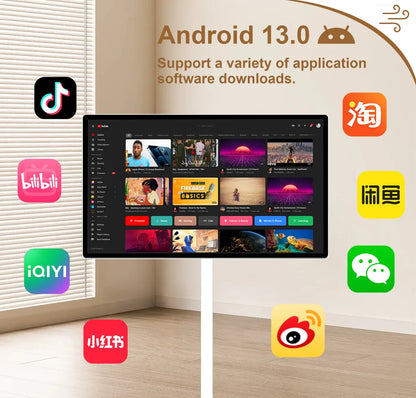 Portable WiFi Touch Screen Android TV for Multi-Scenario Use