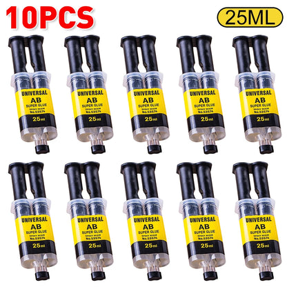 4/25ml Epoxy Resin AB Glue Waterproof Instant Fast Adhesive Repair Strong Super Liquid Glue For Wood Plastic Metal Glue Welding