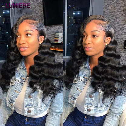 Loose Deep Wave Bundles 100% Virgin Raw Brazilian Human Hair Weave 1/3/4   Bundle Deals Hair Extension Double Weft Wholeasle 30"