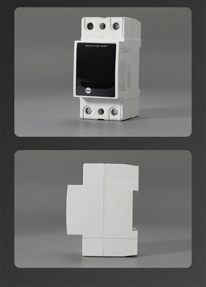 ZS-6035VAKW Digital Energy Meter Din Rail Electricity Usage Monitor AC30-400V Voltmeter Ammeter Watt Kwh Frequency Power Meter