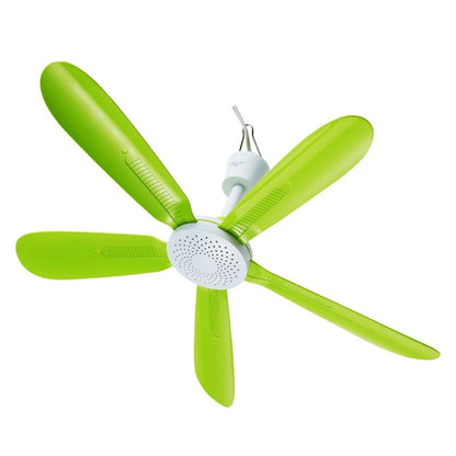 Silent 5 Leaves Ceiling Canopy fan with 1.8m switch Hanging Fan for Camping Bed Dormitory Tent 220V