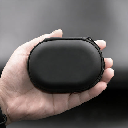 Earphone Storage Bag Square Headset Box Indoor Outdoor Travelling Earphones Storaging Case Accessories with Zipper