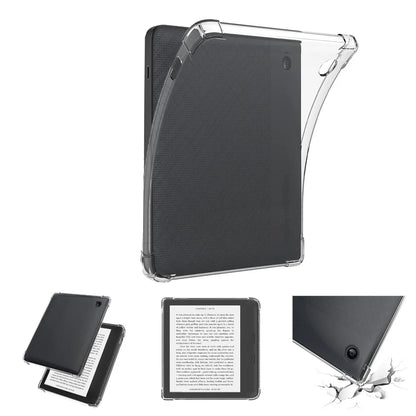 for Kobo Libra Colour 2024 7 inch ebook Transparent Protective Sleeve N428 TPU Cover