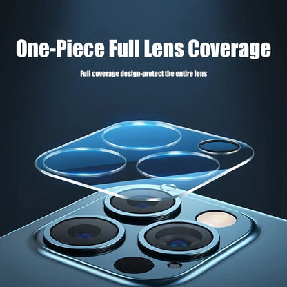 Full Cover Protective Glass 1-5Pcs For iPhone 15 11 12 13 Pro XS Max Camera Protector For iPhone 11ProMax 12 13 Mini 14 Pro Max
