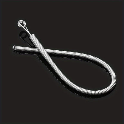 Bendable Spring Drawstring Threader Clip Pants Hoodies Elastic Band Lace Cord Flexible Drawstring Thread DIY Sewing Accessories