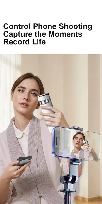 Magnetic Phone Monitor - Real-Time Selfie/Rear Cam - 4K Streaming Assistant - Wide Angle - Fits Most Phones