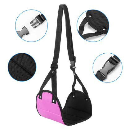 1Pcs Hot-Selling Portable Lazy Man Travel Footrest Adjustable Strap Foot Hammock Flight Bus Office Carry-on Feet Mat Accessories
