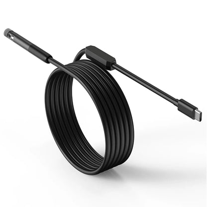 KERUI 2MP Industrial Endoscope Camera Single/Dual Lens Mini Inspection Camera for Iphone Waterproof Pipeline Borescope Type C
